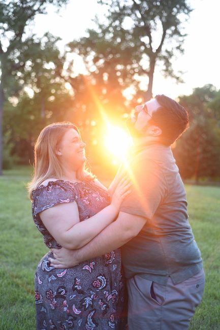 Show your favorite engagement photo
