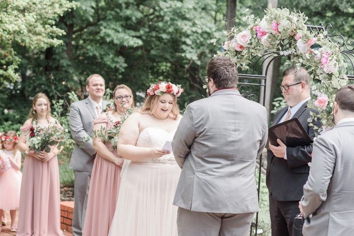 seriously write your own vows - its intimidating but so worth it