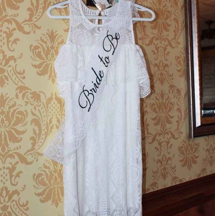 Dresses for Rehearsal/Bach party/Shower