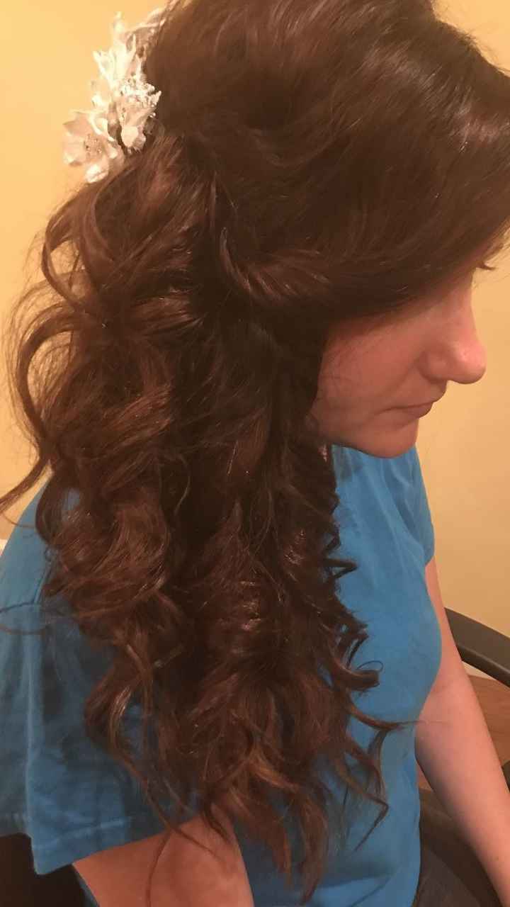 Show me your bridal hair!