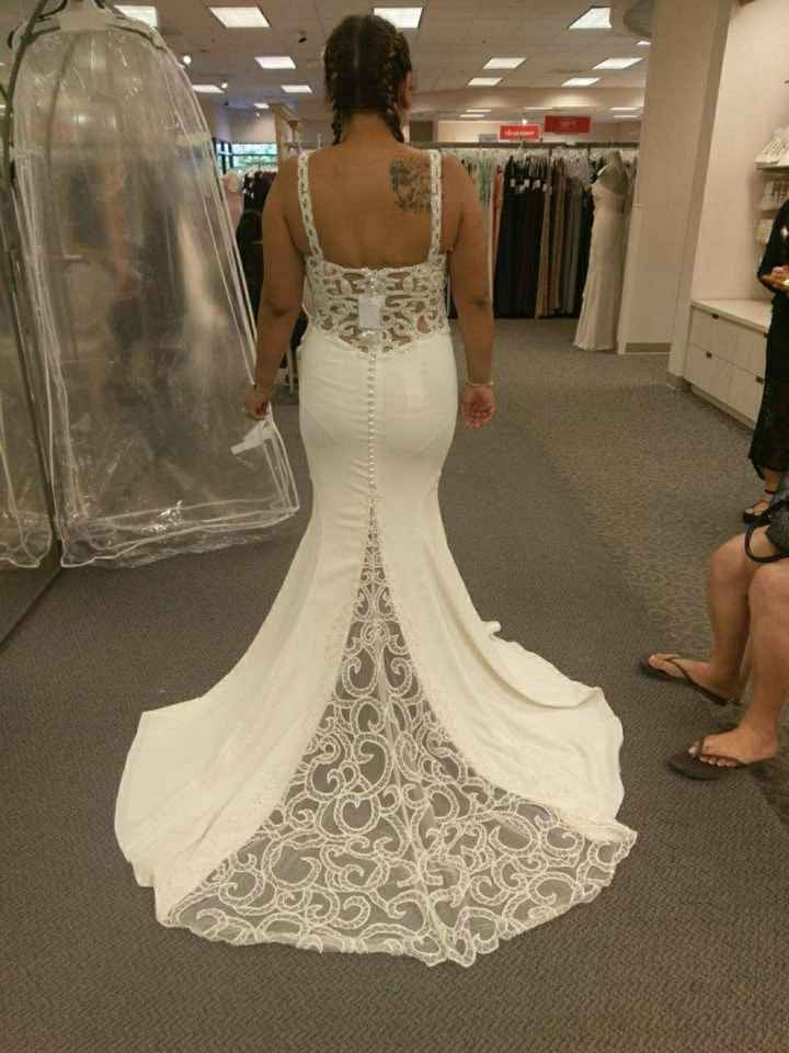 I said yes to the dress!!!