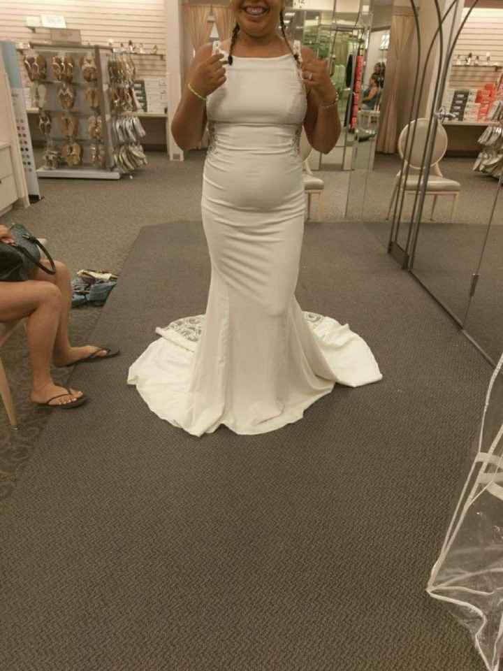 I said yes to the dress!!!