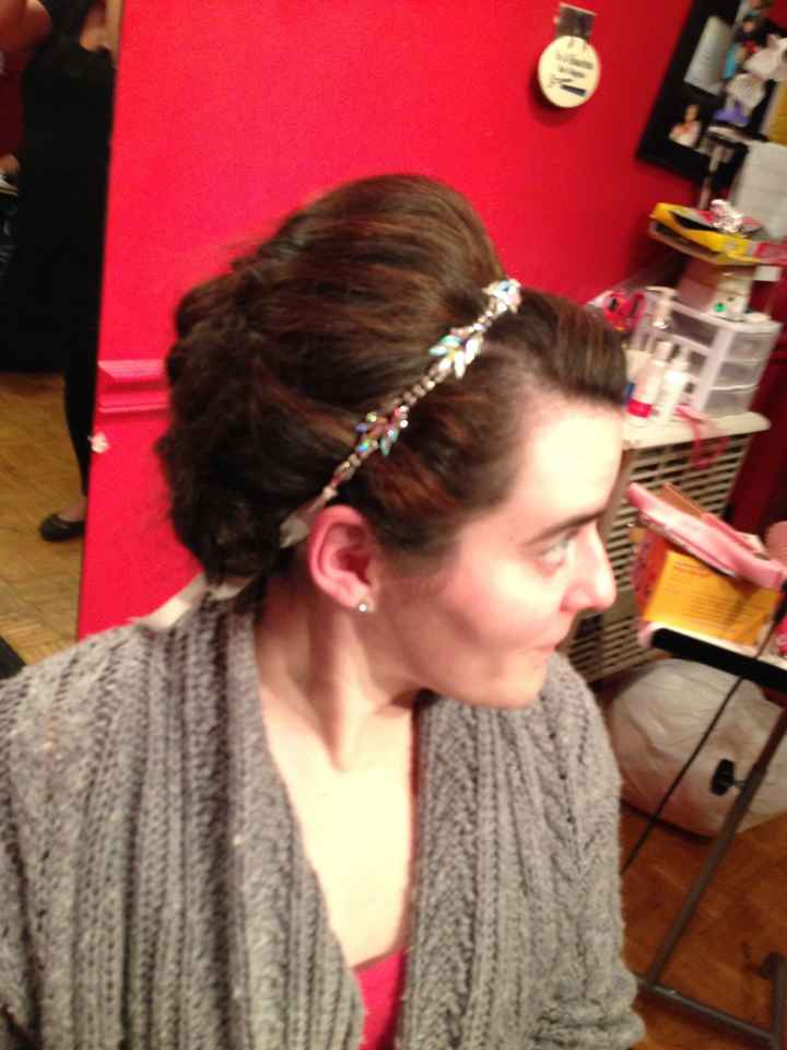 Had my hair trial yesterday and...