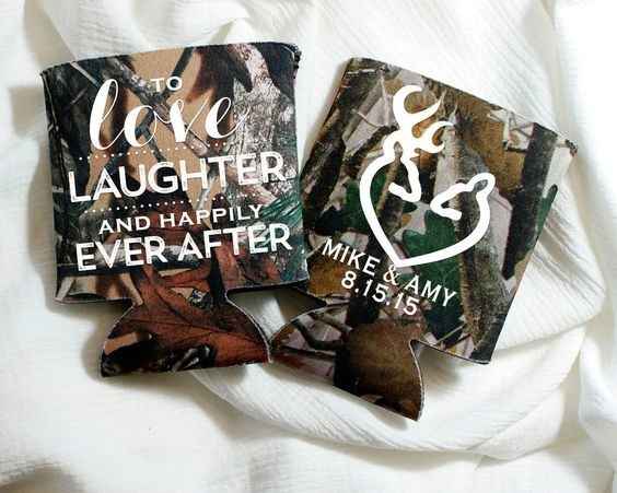 (paging firstoneat56) deer/hunting themed wedding favors