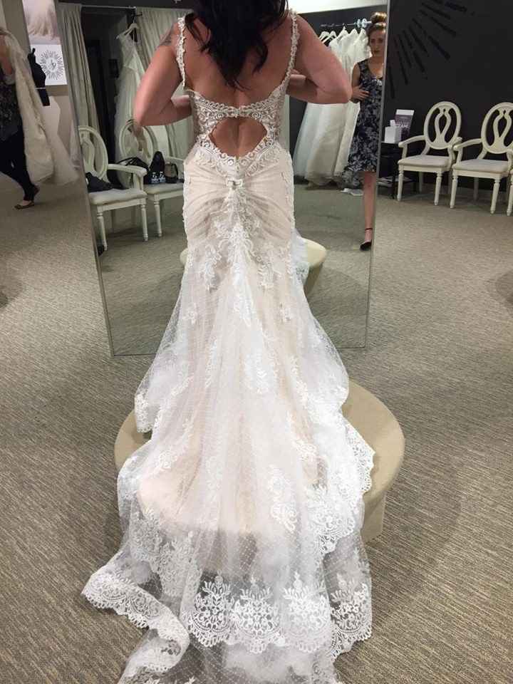 What was the most unique dress you tried on? Pics?
