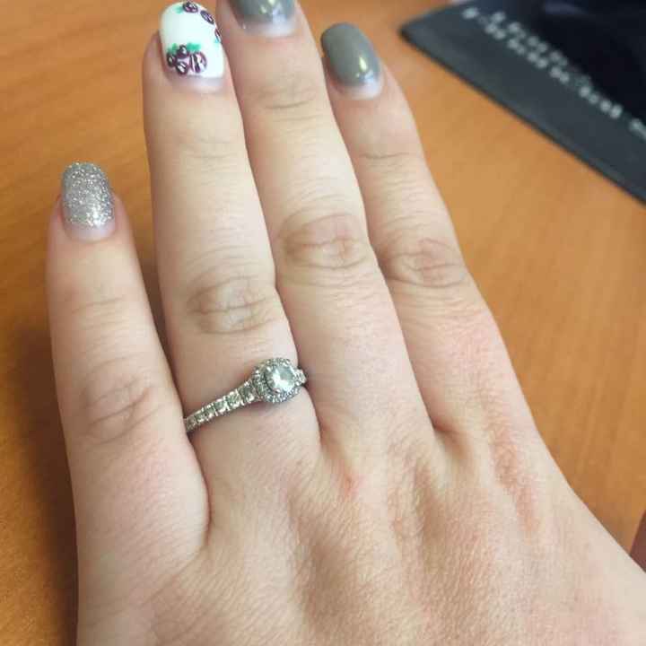 Small diamond ladiessssss.....Let me see those small diamond halo's (half carat and lower)