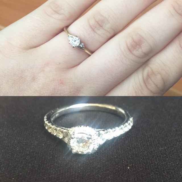 Who else received an heirloom ring?