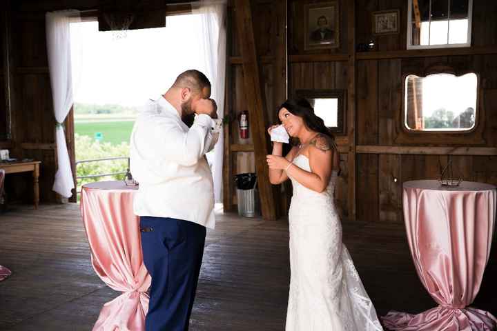 We were both pretty emotional