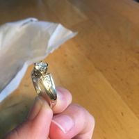 Two family rings put together! Love it so much!