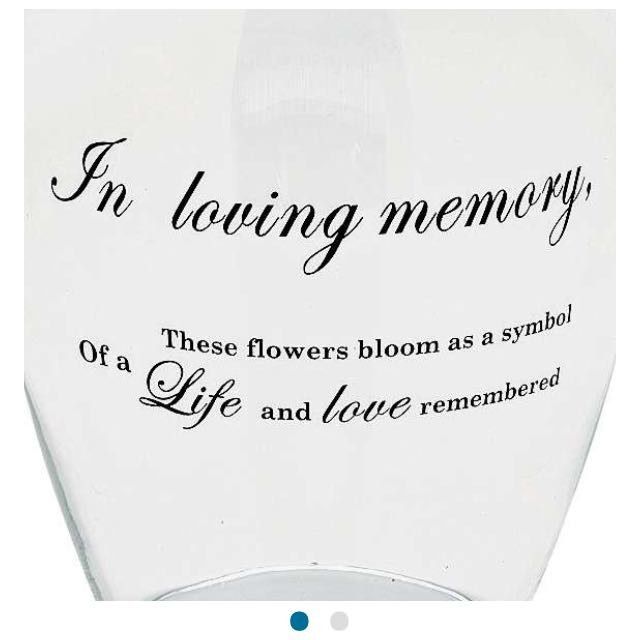 In memory of....