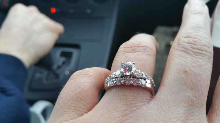 SPINOFF: Does anyone have a small engagement ring? And...
