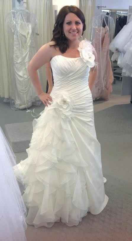 Plus-size brides: Dress silhouette?