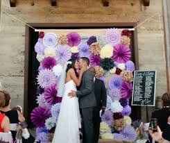 Has Anyone Made a Tissue Pom Pom / Paper Lantern Backdrop?? (Pic)