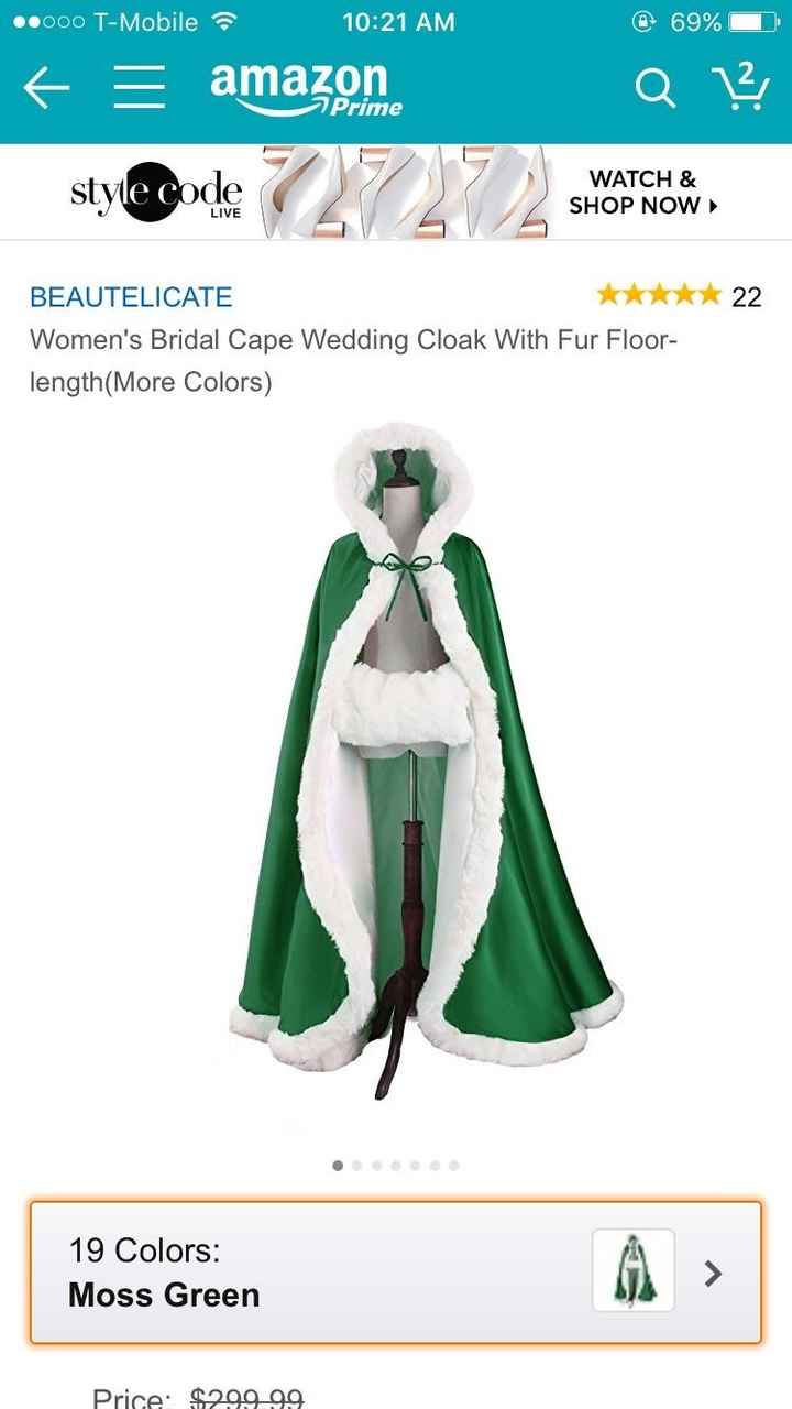 Cape/cloak for pictures? Paging Elizabeth!
