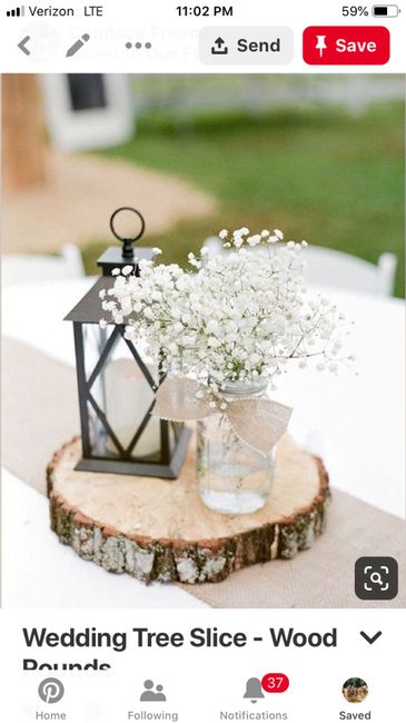 Barn Wedding Centrepieces 2