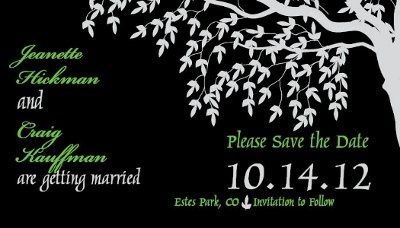 Save the dates. Two choices what do we do?