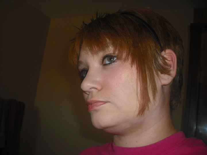 makeup trial... not happy