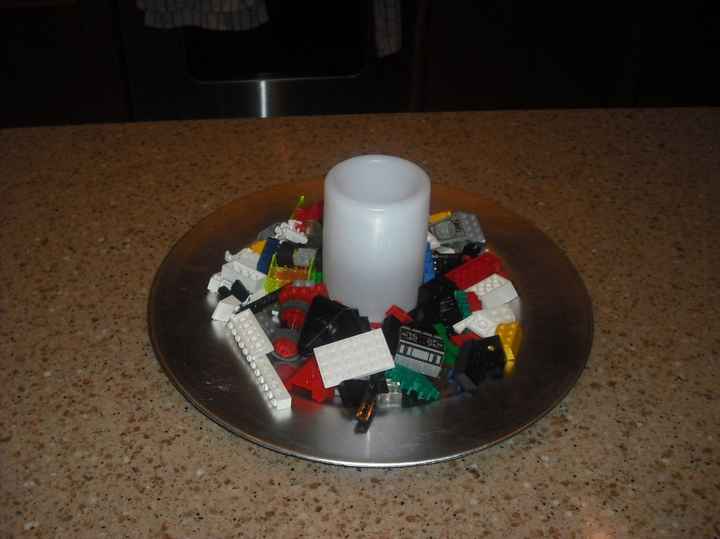 DIY centerpiece... ahhh another try