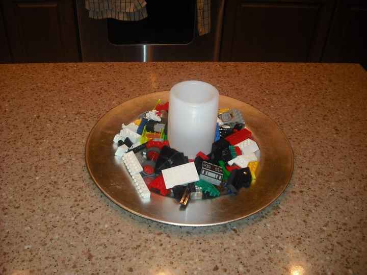 DIY centerpiece... ahhh another try