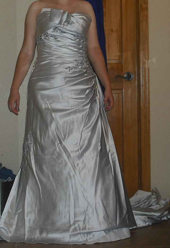 My dress is here finally