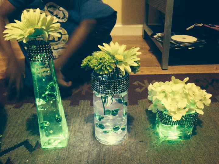 Centerpieces complete YAY