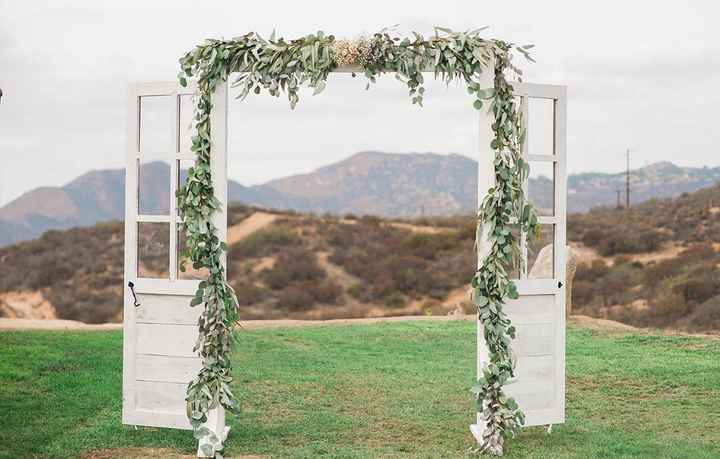 wedding arch