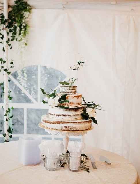 Home made wedding cake 