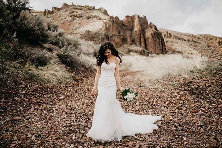 Stella York Mermaid Gown