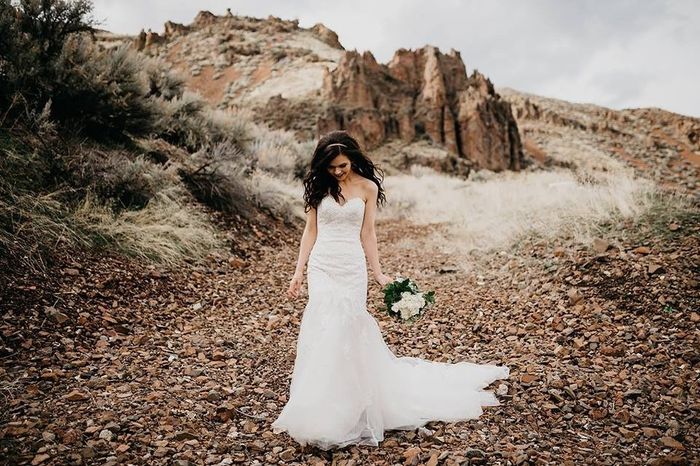 Stella York Mermaid Gown