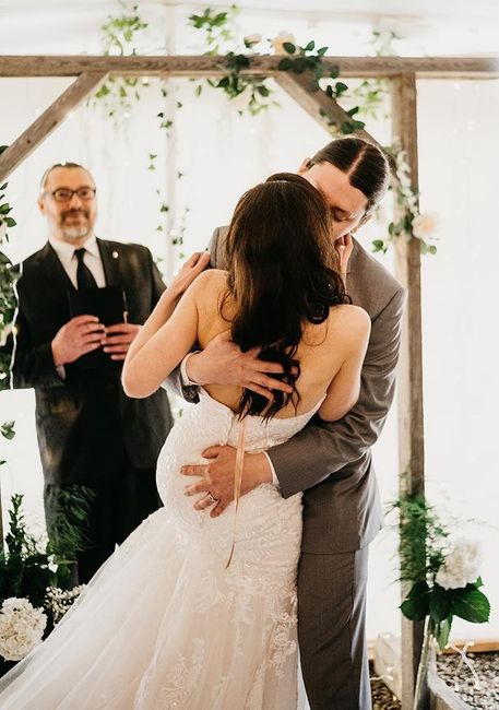 Wedding arch green decor