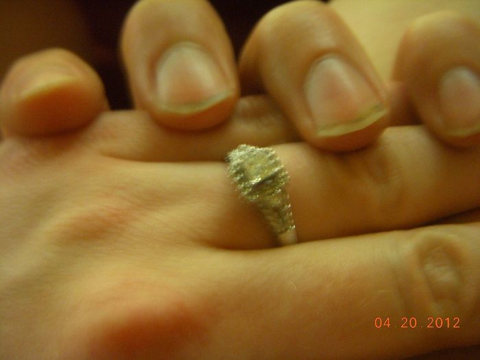 Bought FH's wedding band today. :)