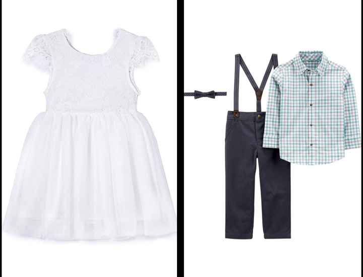 What Do Your Flower Girl / Ring Bearer Outfits Look Like? 3
