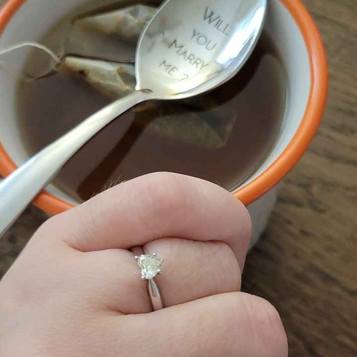 How long have you been a fiancé? 1