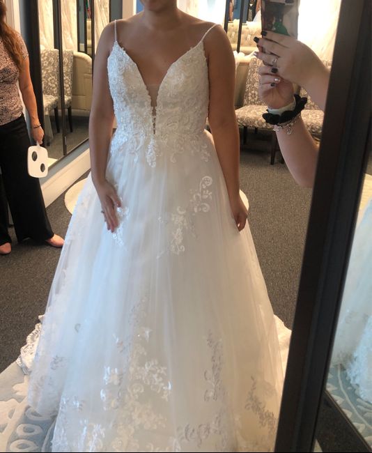 Stuck between three dresses 3