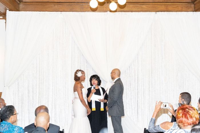 Us at the alter 