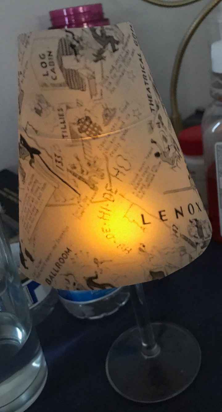 The lamps I made last night