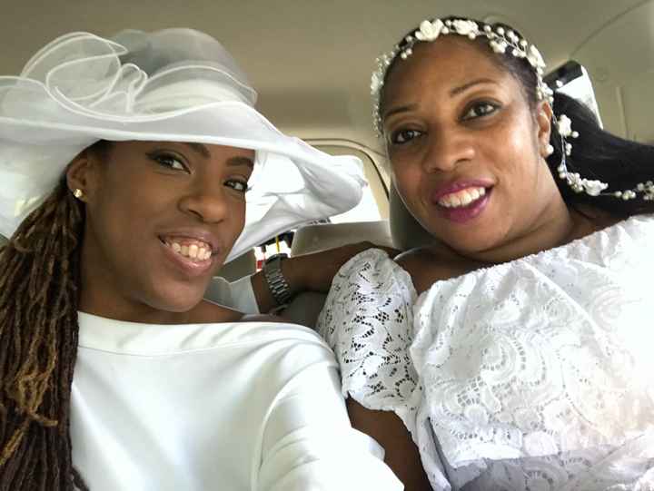 Wide Brim hat or veil?? - 1