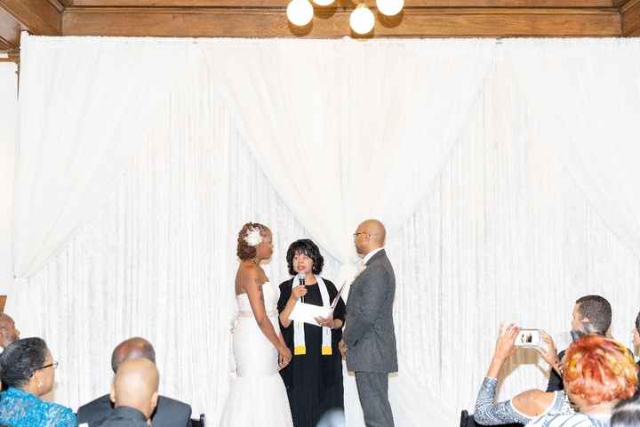 Us at the alter 