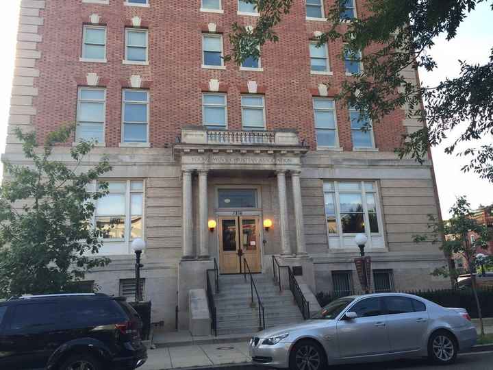 Outside of the building 