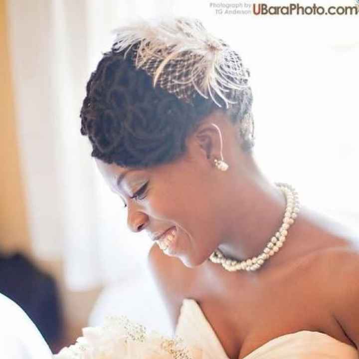 Bride with locs! - 1