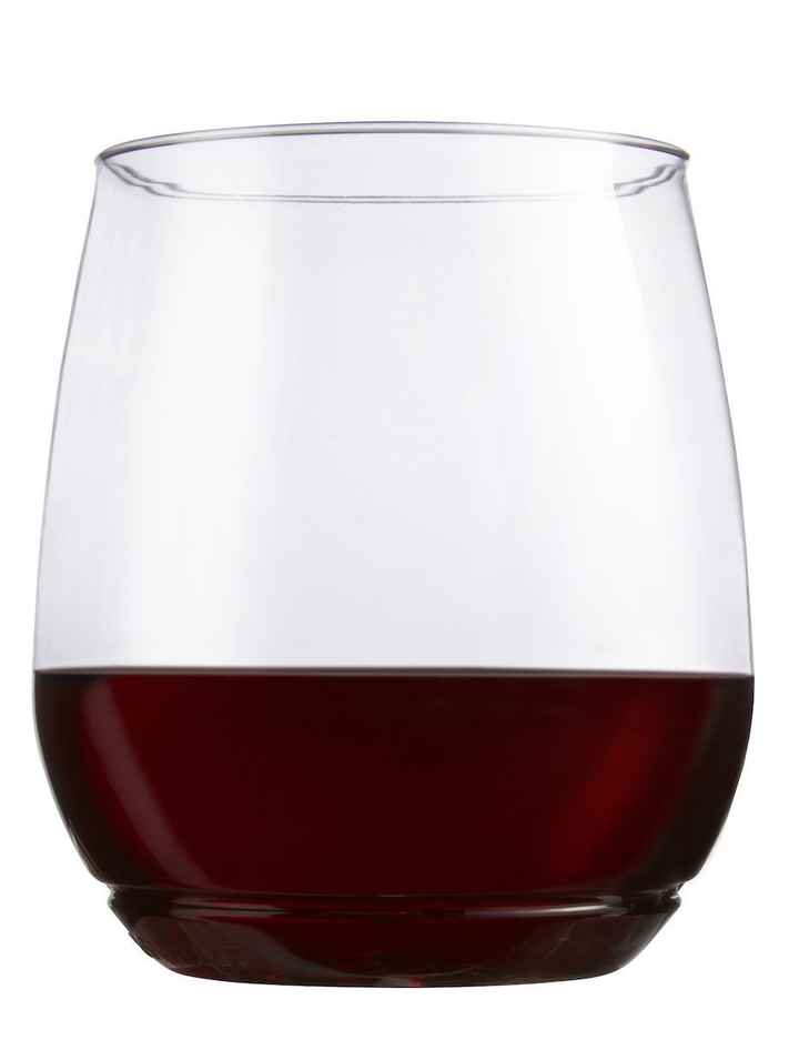 Disposable wine glasses