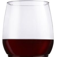 Disposable wine glasses