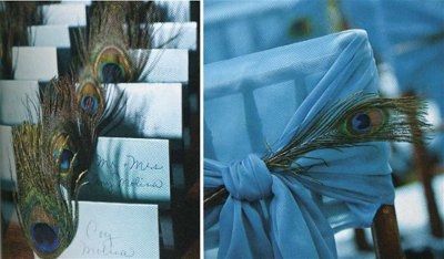 Peacock Centerpiece