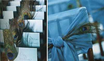 Peacock Centerpiece