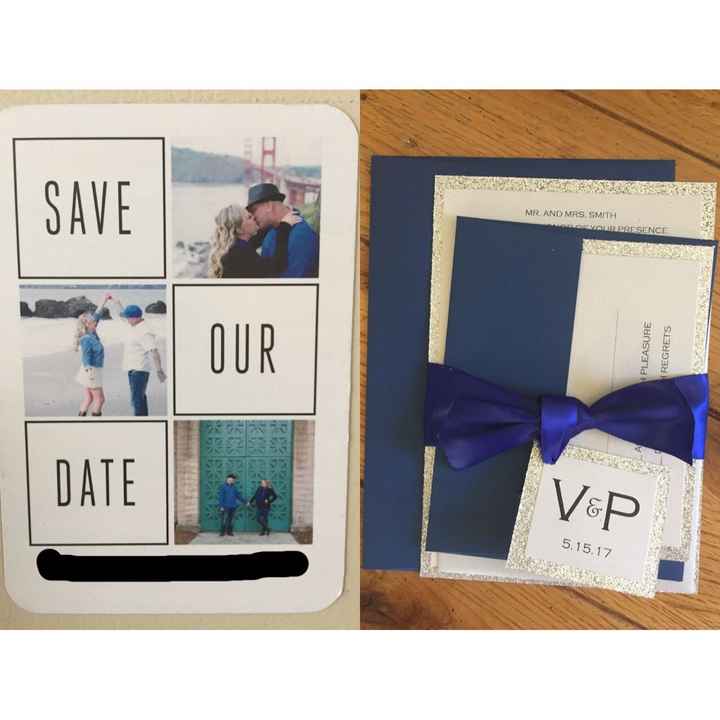 Let's see those Save the Dates and invites!