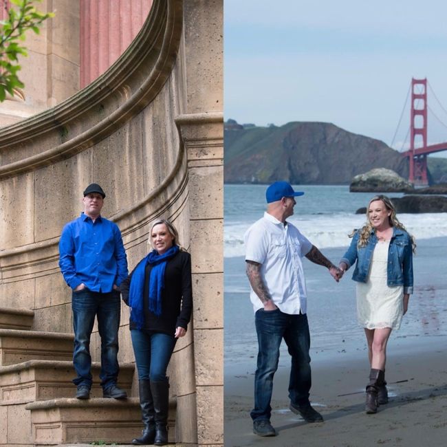 Engagement photo outfits