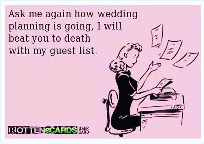 Let's see those wedding memes!