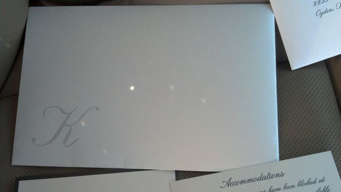 Wedding Invitations show and tell ...