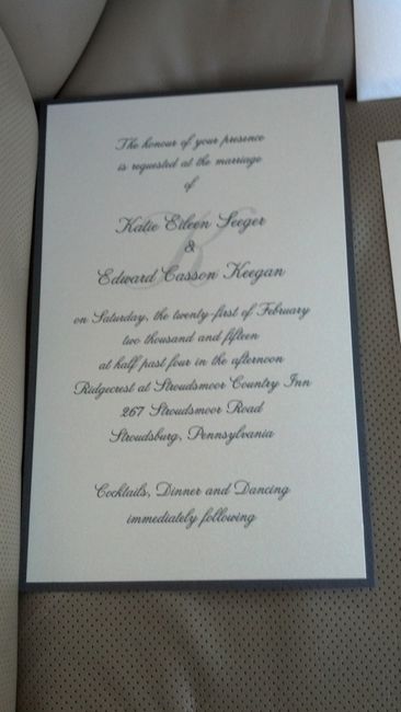 Glitter Invites