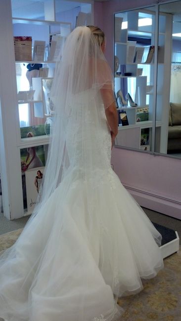We Picked Up Her Dress!!  (PICS)